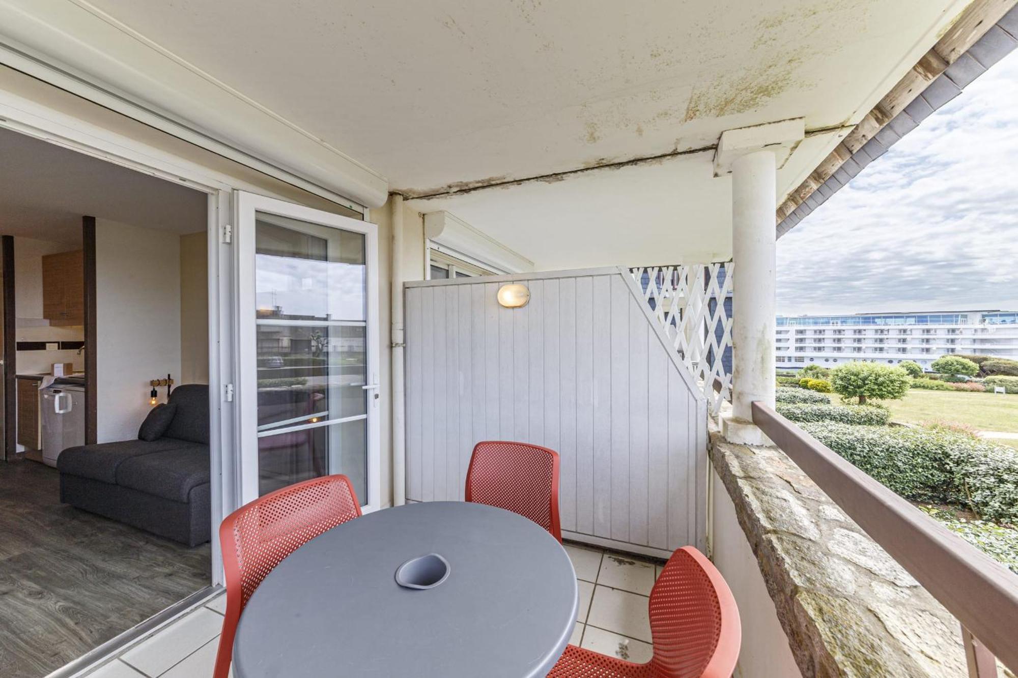 Studio Terrasse Avec Vue Mer Arzon Exterior photo